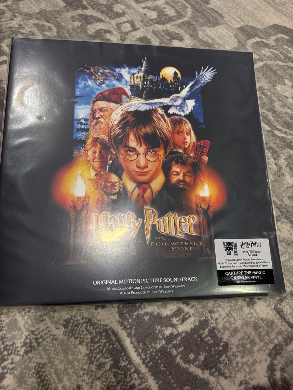 Harry Potter and the Philosopher’s Stone RSD clear vinyl